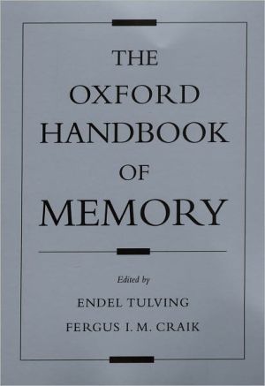 Book The Oxford Handbook of Memory free