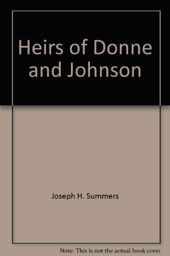 Book Heirs of Donne and Johnson free
