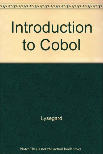 Book Introduction to Cobol free