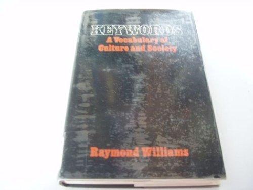 Book Keywords: A vocabulary of culture and society free