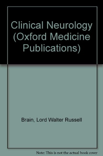 Book Brain&#39;s Clinical Neurology free