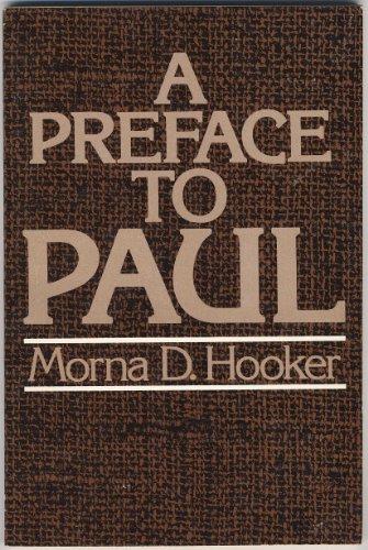 Book A Preface to Paul free