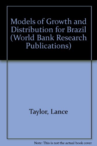 Book Models of Growth and Distribution for Brazil free