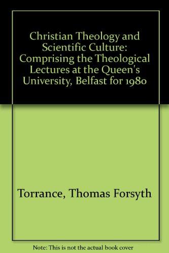 Book Christian Theology and Scientific Culture (Theology and Scientific Culture, 1) free