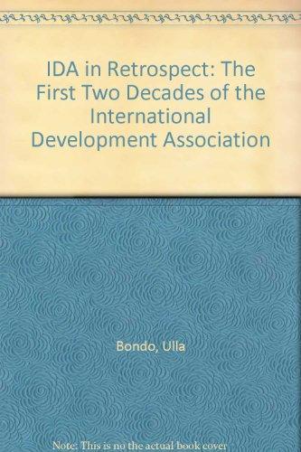 Book IDA in Retrospect: The First Two Decades of the International Development Association free