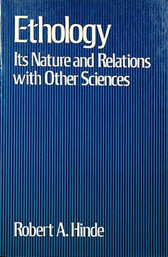 Book Ethology: Its Nature And Relations With Other Sciences free