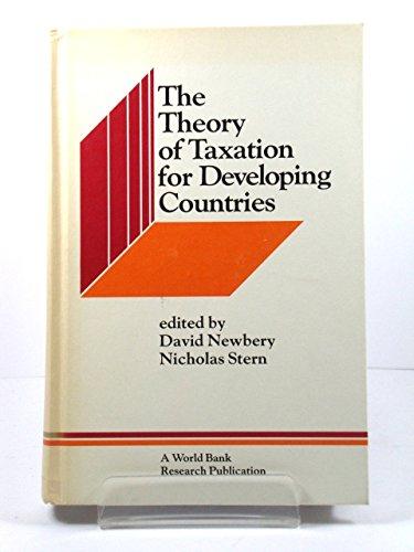 Book The Theory Of Taxation For Developing Countries free