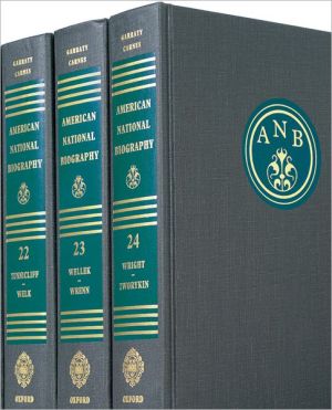 Book American National Biography (24 Volume Set) free