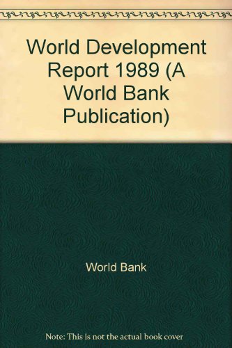 Book World Development Report 1989 free