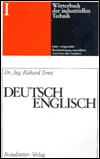 Book Dictionary of Engineering and Technology Vol. 1: German-English free