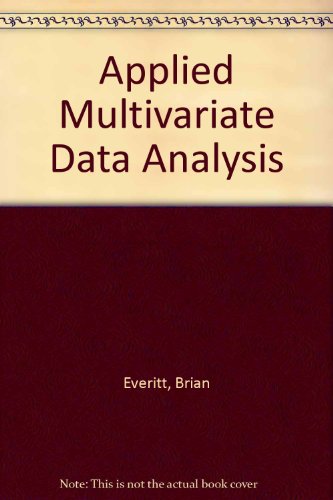 Book Applied Multivariate Data Analysis free