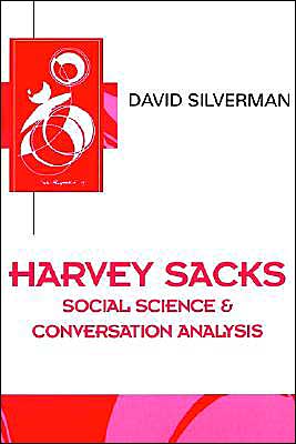 Book Harvey Sacks: Social Science And Conversation Analysis free