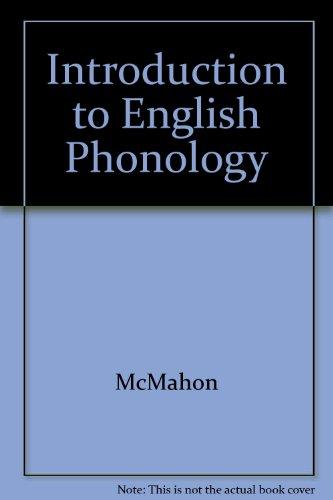 Book An Introduction to English Phonology free