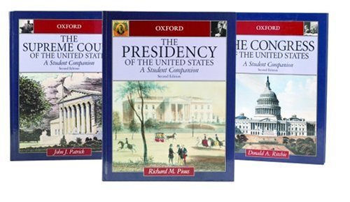 Book Student Companions to American Government: 3 Volume Set: Presidency of the United States, Congress of the United States, and Supreme Court of the United States free