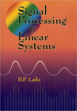 Book Signal Processing and Linear Systems free