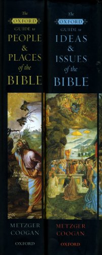 Book The Oxford Guides to the Bible Set: Consisting of the Oxford Guide to People and Places in the Bible and the Oxford Guide to Ideas and Issues in the B free