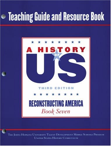 Book Johns Hopkins University Teaching Guide And Resource Book For Book Volume 7 Hofus (a History Of Us) free