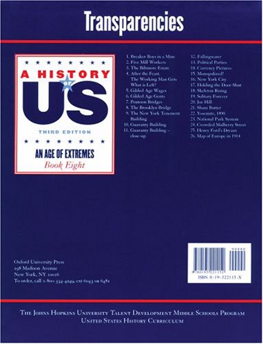 Book A History of Us V8 Color Transparencies free