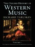 Book The Oxford History of Western Music, Vol I: The Earliest Notations to the Sixteenth Century free