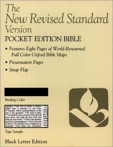 Book The New Revised Standard Version Pocket Edition Bible (Anglicized Text) free