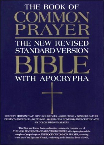 Book The 1979 Book Of Common Prayer And The New Revised Standard Version Bible With The Apocrypha free