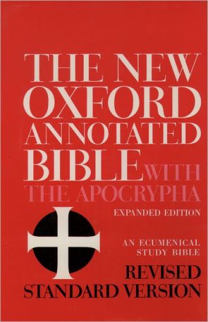 Book The New Oxford Annotated Bible with the Apocrypha, Revised Standard Version, Expanded Edition (Genuine Leather Black 8914A) free