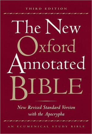Book The New Oxford Annotated Bible, New Revised Standard Version with the Apocrypha, Third Edition (Genuine Leather Black 9714A) free