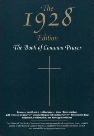 Book The 1928 Book Of Common Prayer free