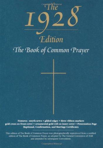 Book The 1928 Book of Common Prayer free
