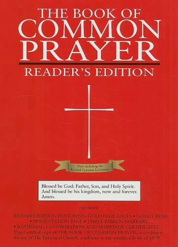 Book 1979 Book of Common Prayer Reader's Edition Black Imitation Leather free