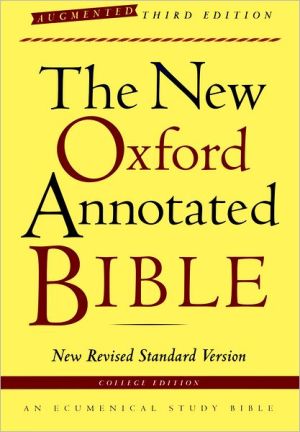 Book The New Oxford Annotated Bible, Augmented Third Edition, New Revised Standard Version free