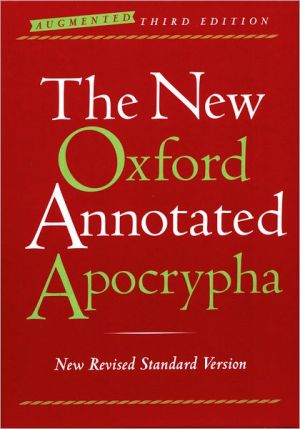 Book The New Oxford Annotated Apocrypha, Augmented Third Edition, New Revised Standard Version free