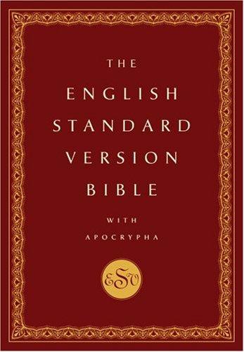 Book English Standard Version Bible with Apocrypha free