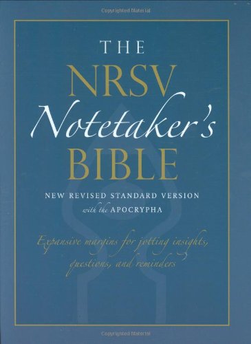 Book The Nrsv Notetaker's Bible free