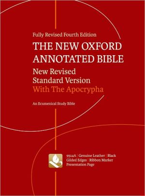 Book The New Oxford Annotated Bible with Apocrypha: New Revised Standard Version free