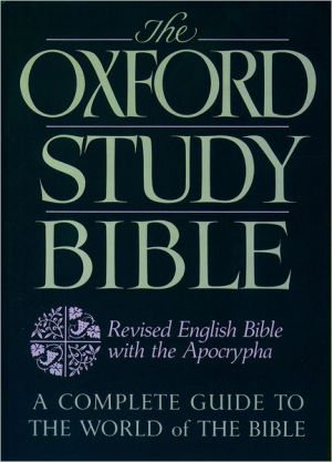 Book The Oxford Study Bible: Revised English Bible with Apocrypha free