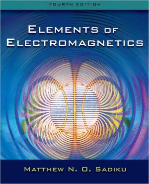 Book Elements of Electromagnetics (The Oxford Series in Electrical and Computer Engineering) free