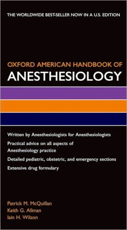 Book Oxford American Handbook of Anesthesiology (Oxford American Handbooks in Medicine) free