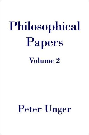 Book Philosophical Papers: Volume Two free
