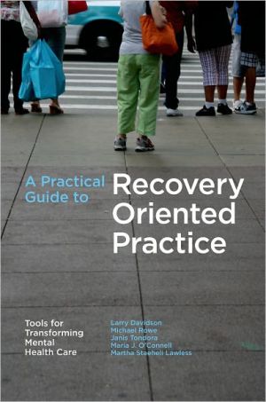 Book A Practical Guide to Recovery-Oriented Practice: Tools for Transforming Mental Health Care free