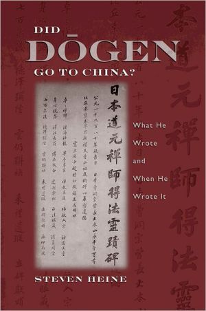 Book Did Dogen Go to China?: What He Wrote and When He Wrote It free
