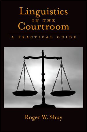Book Linguistics in the Courtroom: A Practical Guide free