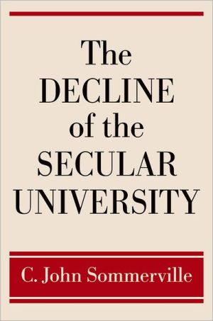 Book The Decline of the Secular University free