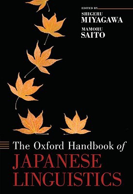 Book The Oxford Handbook of Japanese Linguistics (Oxford Handbooks) free