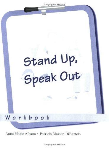 Book Stand Up, Speak Out: Workbook (treatments That Work) free