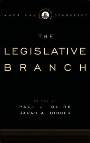 Book Institutions Of American Democracy: The Legislative Branch free
