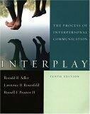 Book Interplay: The Process of Interpersonal Communication free