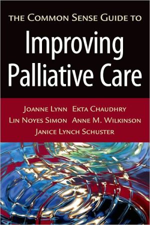 Book The Common Sense Guide to Improving Palliative Care free