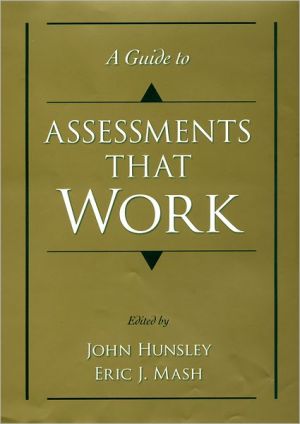 Book A Guide to Assessments That Work (Oxford Series in Clinical Psychology) [ISBN : 9780195310641] [Copyright Year : 2008] [Hardcover] free