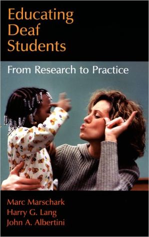 Book Educating Deaf Students: From Research to Practice free